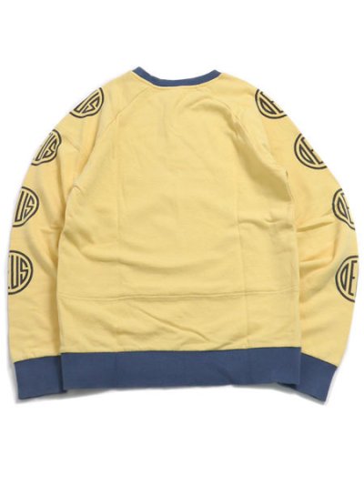 画像2: 【MEGA SALE】DEUS TRAVIS CREW-YELLOW/BLUE