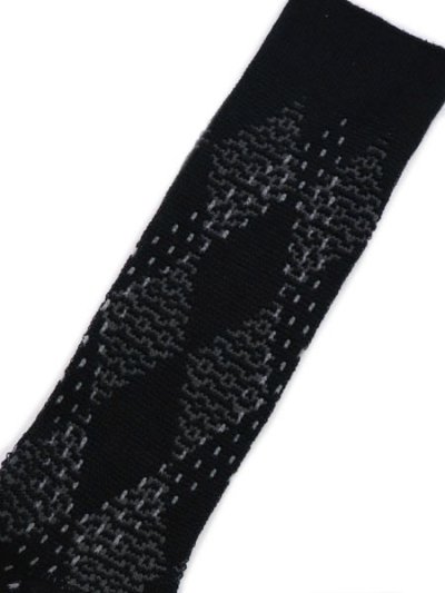 画像3: WHIMSY SOCKS BIG ARGYLE SOCKS BLACK