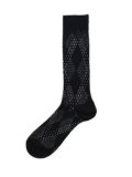 WHIMSY SOCKS BIG ARGYLE SOCKS BLACK