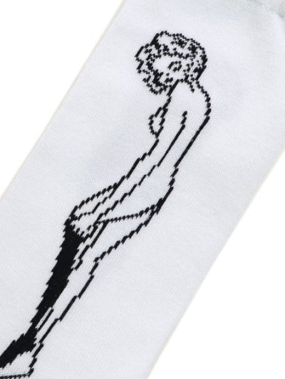 画像3: WHIMSY SOCKS CATHIE SOCKS WHITE