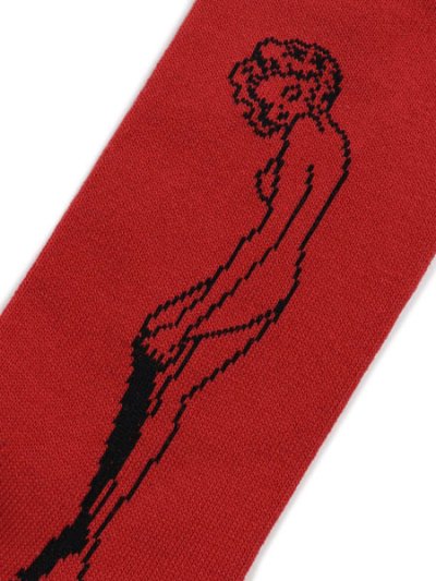 画像3: WHIMSY SOCKS CATHIE SOCKS RED