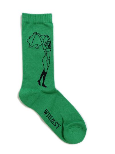 画像2: WHIMSY SOCKS OLIVIA SOCKS GREEN