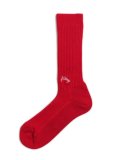 WHIMSY SOCKS EMJAY SOCKS RED