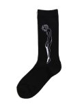 WHIMSY SOCKS CATHIE SOCKS BLACK