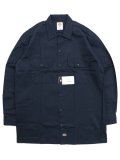 DICKIES L/S WORK SHIRT-DARK NAVY