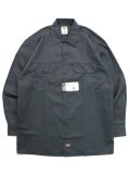 DICKIES L/S WORK SHIRT-CHARCOAL