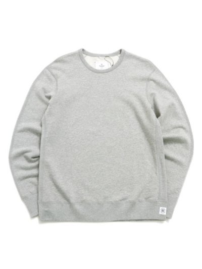 画像1: 【送料無料】REIGNING CHAMP MIDWEIGHT TERRY CREWNECK-HEATHER GY