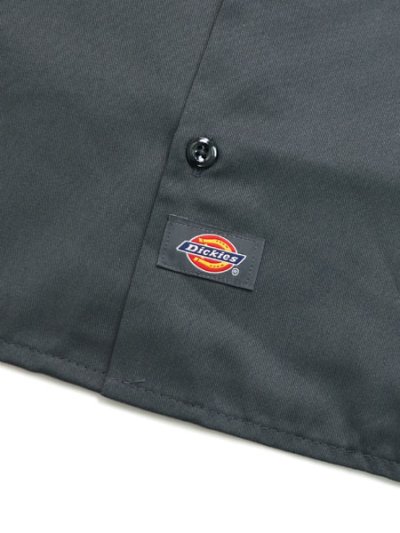画像4: DICKIES L/S WORK SHIRT-CHARCOAL
