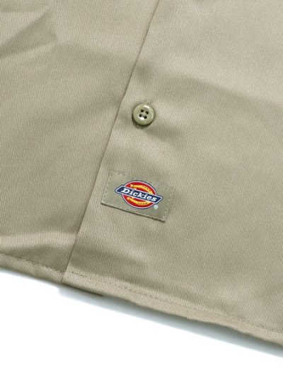 画像4: DICKIES L/S WORK SHIRT-MILITARY KHAKI