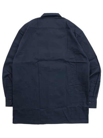 画像2: DICKIES L/S WORK SHIRT-DARK NAVY