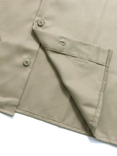 画像5: DICKIES L/S WORK SHIRT-MILITARY KHAKI