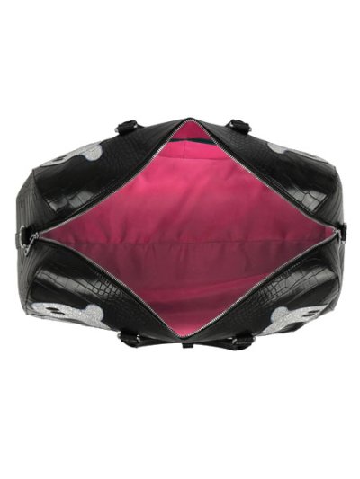 画像2: 【送料無料】WNTD APPAREL ALLIGATOR GHOST GEM DUFFLE BAG BLK MAMBA