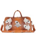 【送料無料】WNTD APPAREL ALLIGATOR GHOST GEM DUFFLE BAG CHOC GATOR