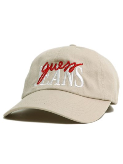 画像1: 【MEGA SALE】GUESS EMBROIDERED CAP