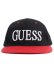 画像2: 【MEGA SALE】GUESS LOGO CAP-BLK/RED (2)