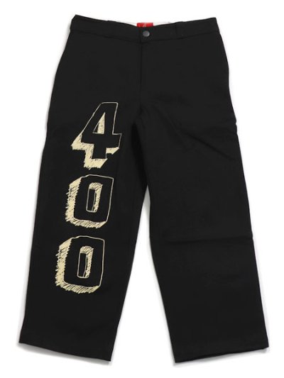 画像1: 【MEGA SALE】4HUNNID 400 BLOCK CROPPED PANTS