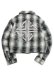 画像2: 【送料無料】GUAPI WMNS CLOUD GREY CROPPED FLANNEL JACKET (2)