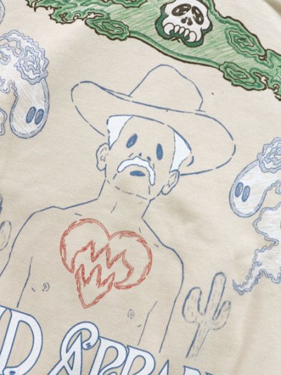 画像6: 【送料無料】WNTD APPAREL BLU BOY SKETCH ZIP HOODIE