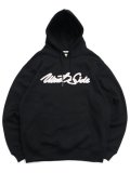 【送料無料】WEST WEAR WS EMBROIDERY LOGO HOODIE BLACK