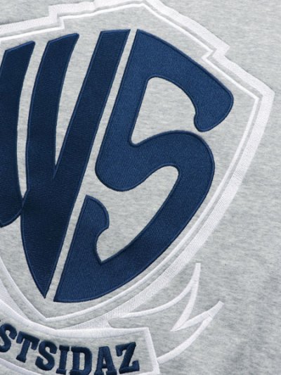 画像4: 【送料無料】WEST WEAR WS EMBROIDERY LOGO HOODIE GRAY