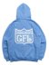 画像2: 【送料無料】WEST WEAR GFL EMBROIDERY LOGO HOODIE SAXE BLUE (2)