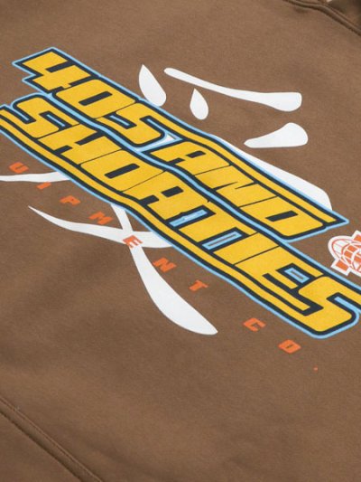 画像3: 【MEGA SALE】40s & Shorties RUCKUZ HOODIE SADDLE