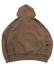画像2: 【送料無料】INTERBREED WIP FADED ZIP HOODIE FADE BROWN (2)