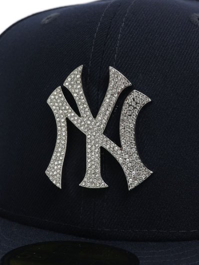 画像6: 【送料無料】NEW ERA 59FIFTY RHINESTONE BADGE YANKEES