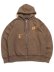 画像1: 【送料無料】INTERBREED WIP FADED ZIP HOODIE FADE BROWN (1)