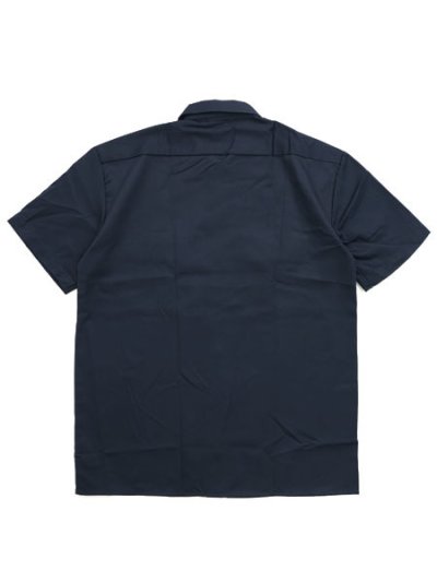 画像2: DICKIES S/S WORK SHIRT-DARK NAVY