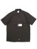 画像1: DICKIES S/S WORK SHIRT-DARK BROWN (1)