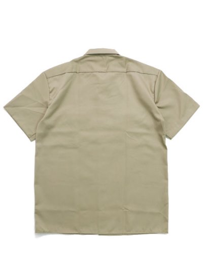 画像2: DICKIES S/S WORK SHIRT-MILITARY KHAKI