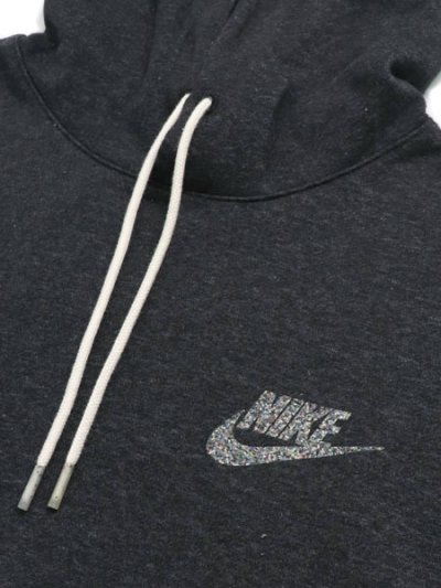 画像3: 【MEGA SALE】NIKE NSW REVIVAL FLEECE PO HOODIE-BLACK/WHITE