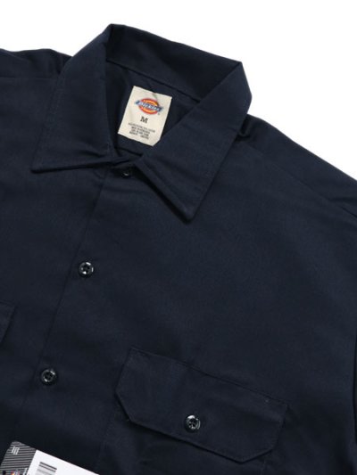 画像3: DICKIES S/S WORK SHIRT-DARK NAVY
