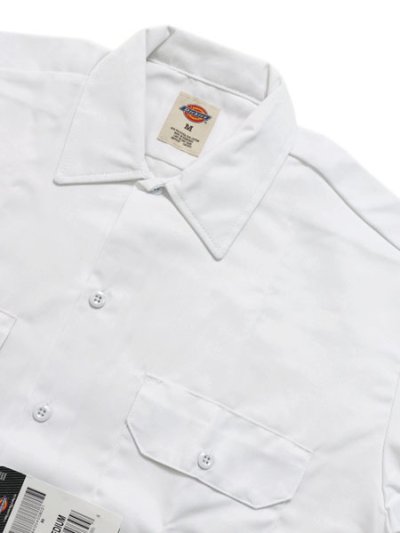 画像3: DICKIES S/S WORK SHIRT-WHITE