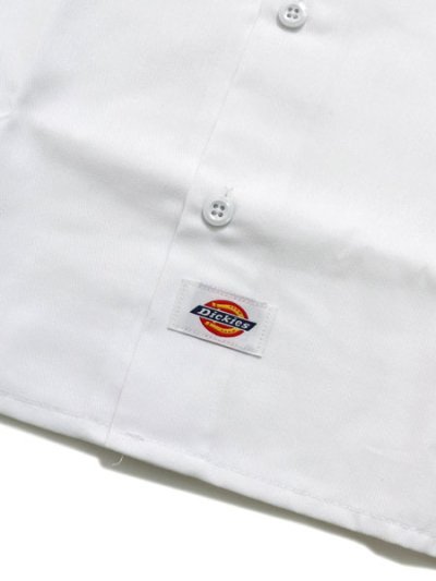 画像4: DICKIES S/S WORK SHIRT-WHITE