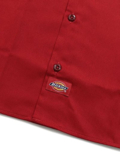 画像4: DICKIES S/S WORK SHIRT-RED