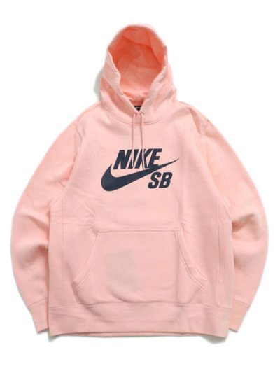 画像1: 【MEGA SALE】NIKE SB ICON ESSENTIAL PO HOODIE-STORM PINK