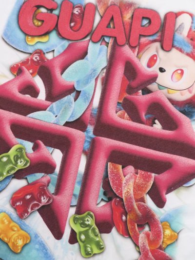 画像4: 【送料無料】GUAPI WHITE CANDY RIOT TEE V2