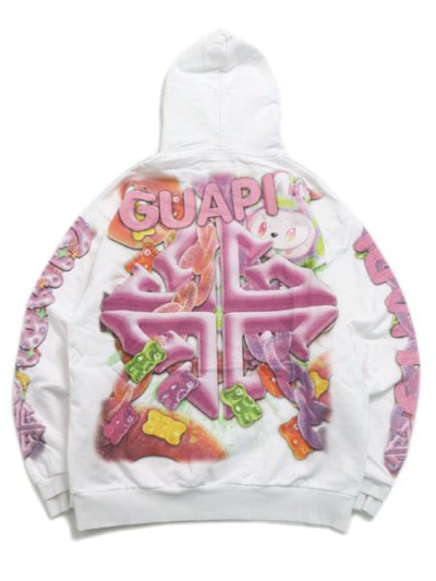 画像2: 【送料無料】GUAPI WHITE CANDY RIOT HOODIE V2