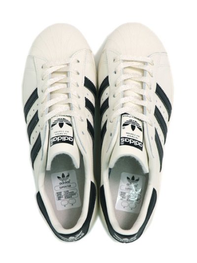 画像6: 【送料無料】ADIDAS SUPERSTAR 82 CLOUD WHITE/CORE BLACK