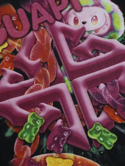 画像4: 【送料無料】GUAPI BLACK CANDY RIOT TEE V1