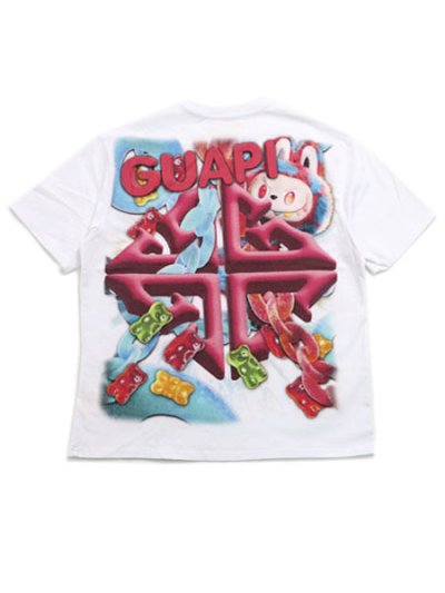 画像2: 【送料無料】GUAPI WHITE CANDY RIOT TEE V2