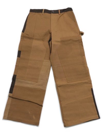 画像1: 【SALE】MR.REMAKE MAN REMAKE PANT BROWN ASSORT