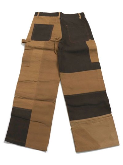 画像2: 【SALE】MR.REMAKE MAN REMAKE PANT BROWN ASSORT