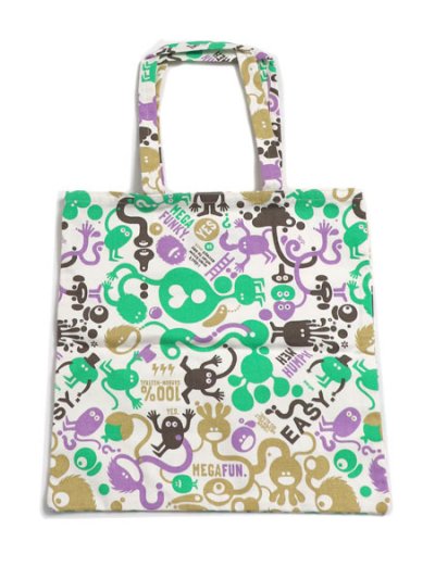 画像2: 【MEGA SALE】MEDICOM TOY presents FABRICK TOTE BAG L