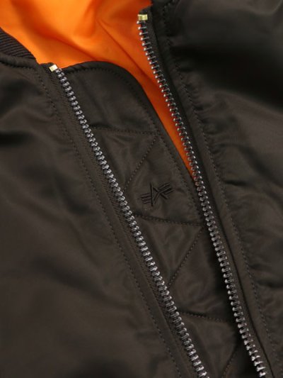 画像4: 【送料無料】ALPHA MA-1 FLIGHT JACKET ESPRESSO