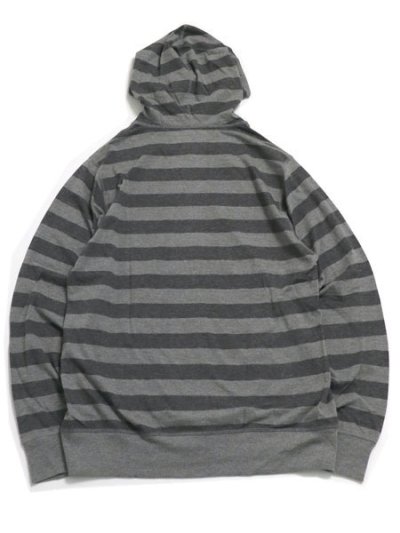 画像2: 【MEGA SALE】OLD NAVY STRIPE ZIP HOODY