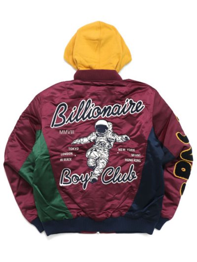 画像2: 【送料無料】BILLIONAIRE BOYS CLUB BB SPACE SUIT CB ZIP OFF HOOD BOMBER JKT