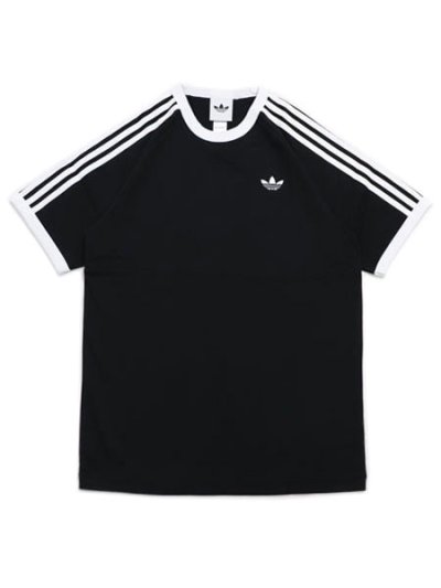画像1: ADIDAS 3-STRIPES TEE-BLACK